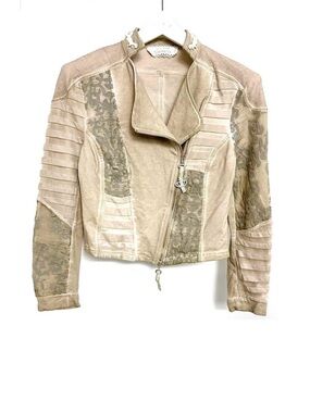 Elisa Caveletti moto cotton jacket